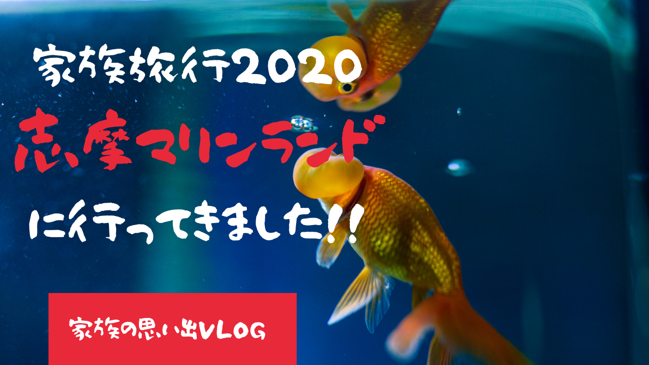 【家族旅行2020】伊勢志摩旅行２日目〜志摩マリンランドに行ってきた〜