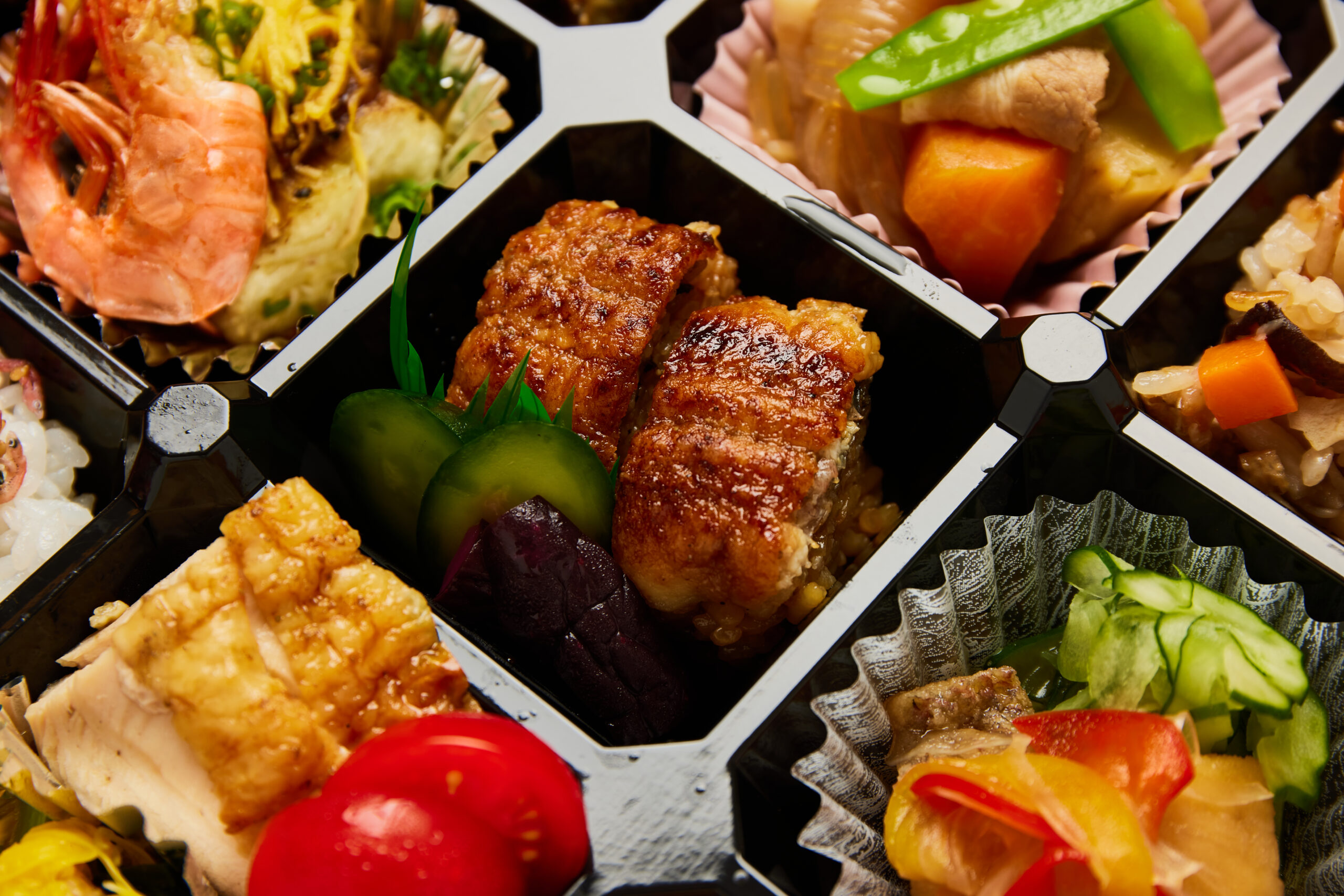 【料理写真】料亭賀城園様のお弁当を撮影させていただきました