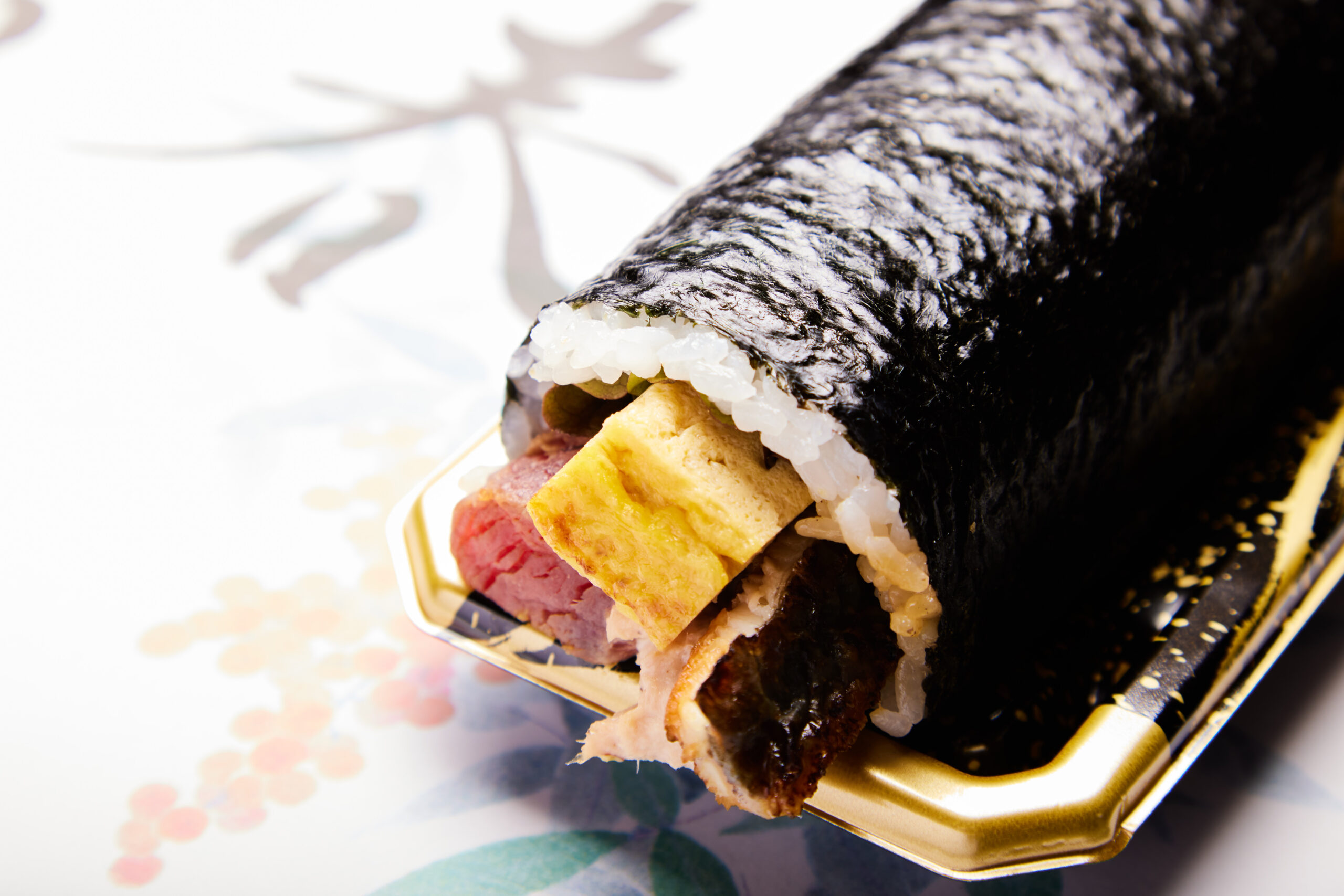 名古屋の料亭「賀城園」さんが恵方巻販売をはじめました！＠撮影させていただきました
