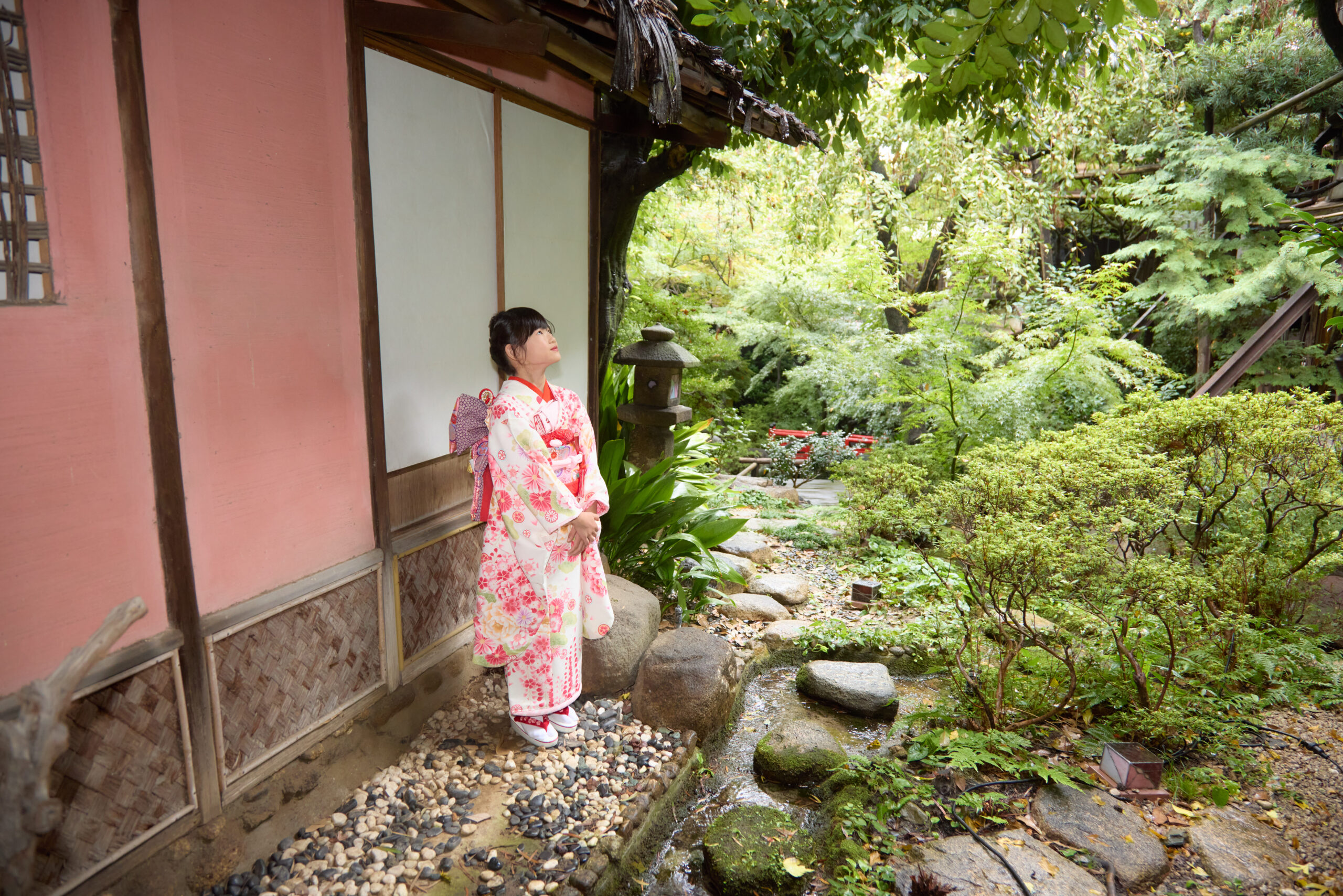 【七五三】雨の賀城園七五三撮影