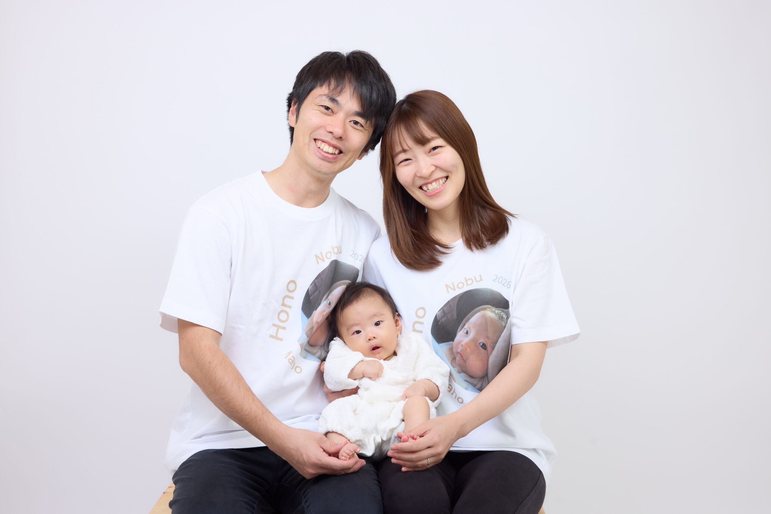 はじめての家族写真